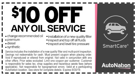 economy honda oil change coupons